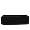 Chanel Classic Double Flap Medium Jersey Schwarz Mademoiselle PHW