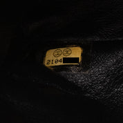 Chanel Classic Double Flap Medium Chevron Tweed Paint Splatter Black White