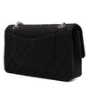 Chanel Classic Double Flap Medium Jersey Schwarz Mademoiselle PHW