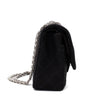 Chanel Classic Double Flap Medium Jersey Schwarz Mademoiselle PHW