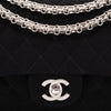 Chanel Classic Double Flap Medium Jersey Schwarz Mademoiselle PHW
