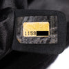 Chanel Classic Single Flap Bag East West Jersey Schwarz GHW Matt