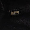 Chanel Classic Single Flap Schultertasche Accordion Chevron Lackleder Schwarz SHW