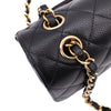 Chanel Classic Double Flap Bag Small Caviarleder Schwarz GHW
