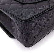 Chanel Classic Double Flap Bag Small Caviarleder Schwarz GHW