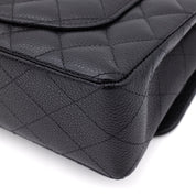 Chanel Classic Double Flap Bag Small Caviarleder Schwarz GHW