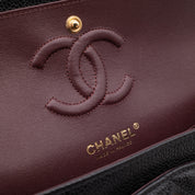 Chanel Classic Double Flap Bag Small Caviarleder Schwarz GHW