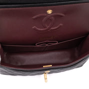 Chanel Classic Double Flap Bag Small Caviarleder Schwarz GHW