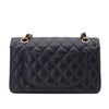 Chanel Classic Double Flap Bag Small Caviarleder Schwarz GHW