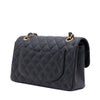 Chanel Classic Double Flap Bag Small Caviarleder Schwarz GHW