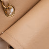 Chanel Classic Double Flap Bag Medium Caviarleder Beige GHW