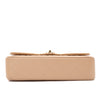 Chanel Classic Double Flap Bag Medium Caviarleder Beige GHW