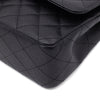Chanel Double Flap Bag Medium Caviarleder Schwarz GHW
