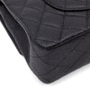 Chanel Double Flap Bag Medium Caviarleder Schwarz GHW