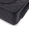 Chanel Double Flap Bag Medium Caviarleder Schwarz GHW