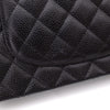 Chanel Double Flap Bag Medium Caviarleder Schwarz GHW