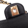 Chanel Double Flap Bag Medium Caviarleder Schwarz GHW