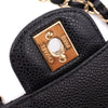 Chanel Double Flap Bag Medium Caviarleder Schwarz GHW