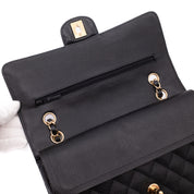 Chanel Double Flap Bag Medium Caviarleder Schwarz GHW