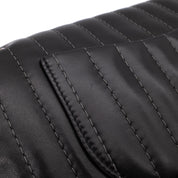 Chanel Classic Single Flap Medium Lammleder Schwarz Mademoiselle Vertical Quilted SHW