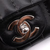 Chanel Classic Single Flap Medium Lammleder Schwarz Mademoiselle Vertical Quilted SHW