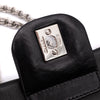 Chanel Classic Single Flap Medium Lammleder Schwarz Mademoiselle Vertical Quilted SHW