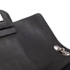 Chanel Classic Single Flap Medium Lammleder Schwarz Mademoiselle Vertical Quilted SHW