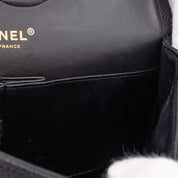 Chanel Double Flap Bag Medium Caviarleder Schwarz GHW