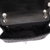 Chanel Classic Single Flap Medium Lammleder Schwarz Mademoiselle Vertical Quilted SHW