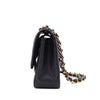Chanel Double Flap Bag Medium Caviarleder Schwarz GHW