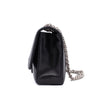 Chanel Classic Single Flap Medium Lammleder Schwarz Mademoiselle Vertical Quilted SHW