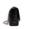 Chanel Classic Single Flap Medium Lammleder Schwarz Mademoiselle Vertical Quilted SHW