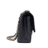 Chanel Double Flap Bag Medium Caviarleder Schwarz GHW