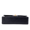 Chanel Classic Double Flap Medium Lammleder Dunkelblau GHW 24k