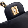 Chanel Classic Double Flap Medium Lammleder Dunkelblau GHW 24k