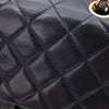 Chanel Classic Double Flap Bag Medium Lammleder Dunkelblau GHW 24k