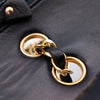 Chanel Classic Double Flap Bag Medium Lammleder Dunkelblau GHW 24k