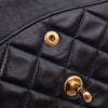 Chanel Classic Double Flap Bag Medium Lammleder Dunkelblau GHW 24k