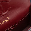 Chanel Classic Double Flap Bag Medium Lammleder Dunkelblau GHW 24k