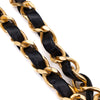Chanel Classic Double Flap Bag Medium Lammleder Dunkelblau GHW 24k