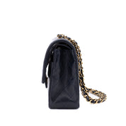 Chanel Classic Double Flap Medium Lammleder Dunkelblau GHW 24k