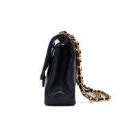 Chanel Classic Double Flap Bag Medium Lammleder Dunkelblau GHW 24k