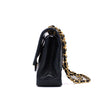 Chanel Classic Double Flap Bag Medium Lammleder Dunkelblau GHW 24k