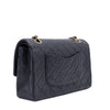 Chanel Classic Double Flap Medium Lammleder Dunkelblau GHW 24k