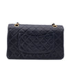 Chanel Classic Double Flap Medium Lammleder Dunkelblau GHW 24k