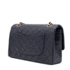 Chanel Classic Double Flap Medium Lammleder Dunkelblau GHW 24k