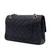 Chanel Classic Double Flap Bag Medium Lammleder Dunkelblau GHW 24k