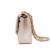 Chanel Classic Double Flap 22C Medium Goatskin Iridescent Beige Gold Cloudy Metallic Ombre GHW Matt
