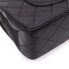 Chanel Classic Double Flap Bag Medium Lammleder Schwarz GHW 24k