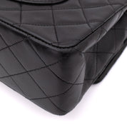 Chanel Classic Double Flap Bag Medium Lammleder Schwarz GHW 24k